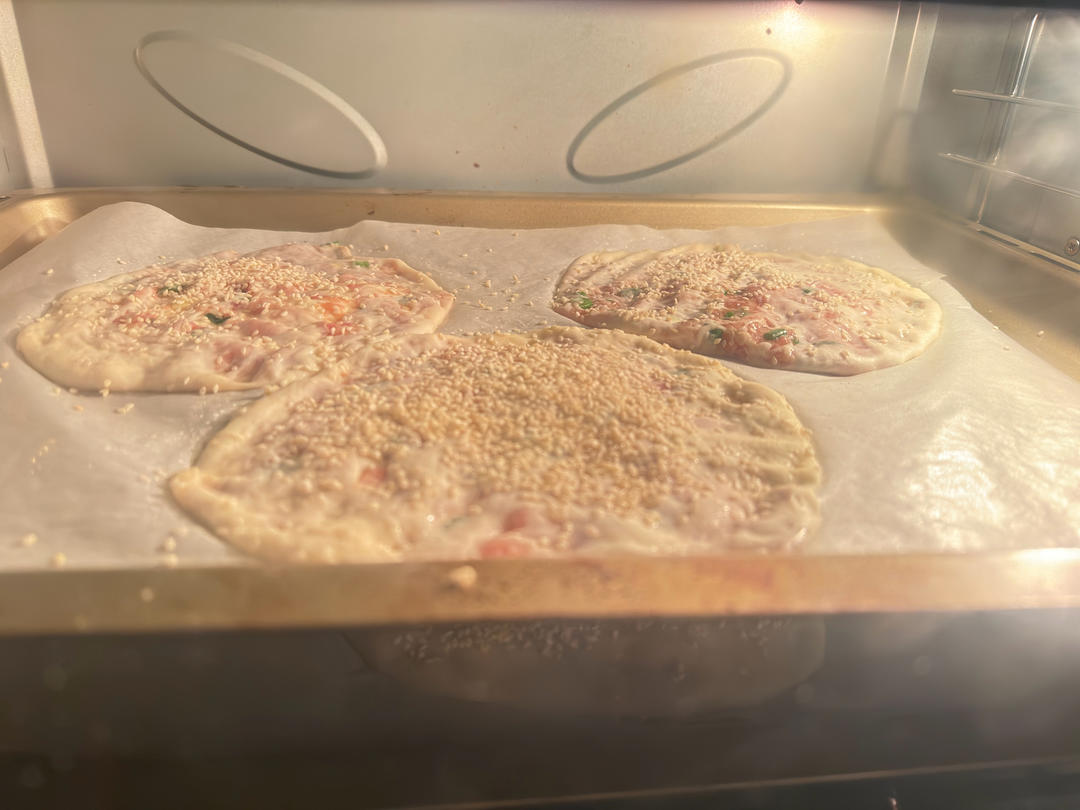 肉烧饼（不用擀皮）