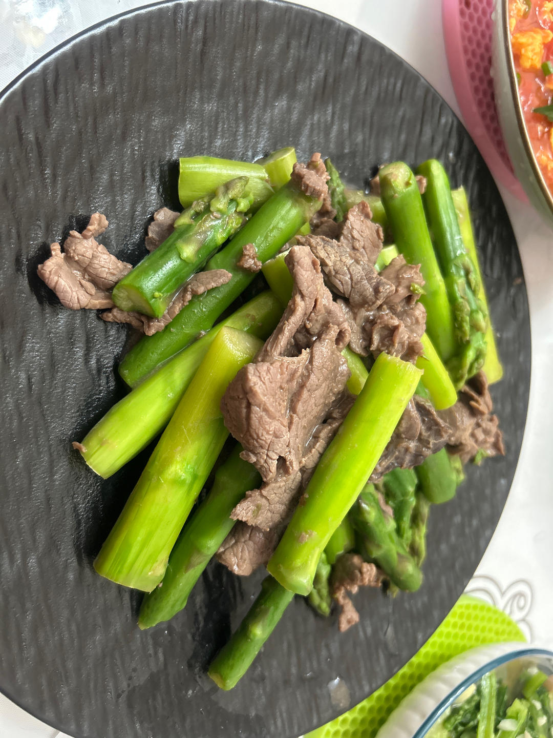 芦笋炒牛肉