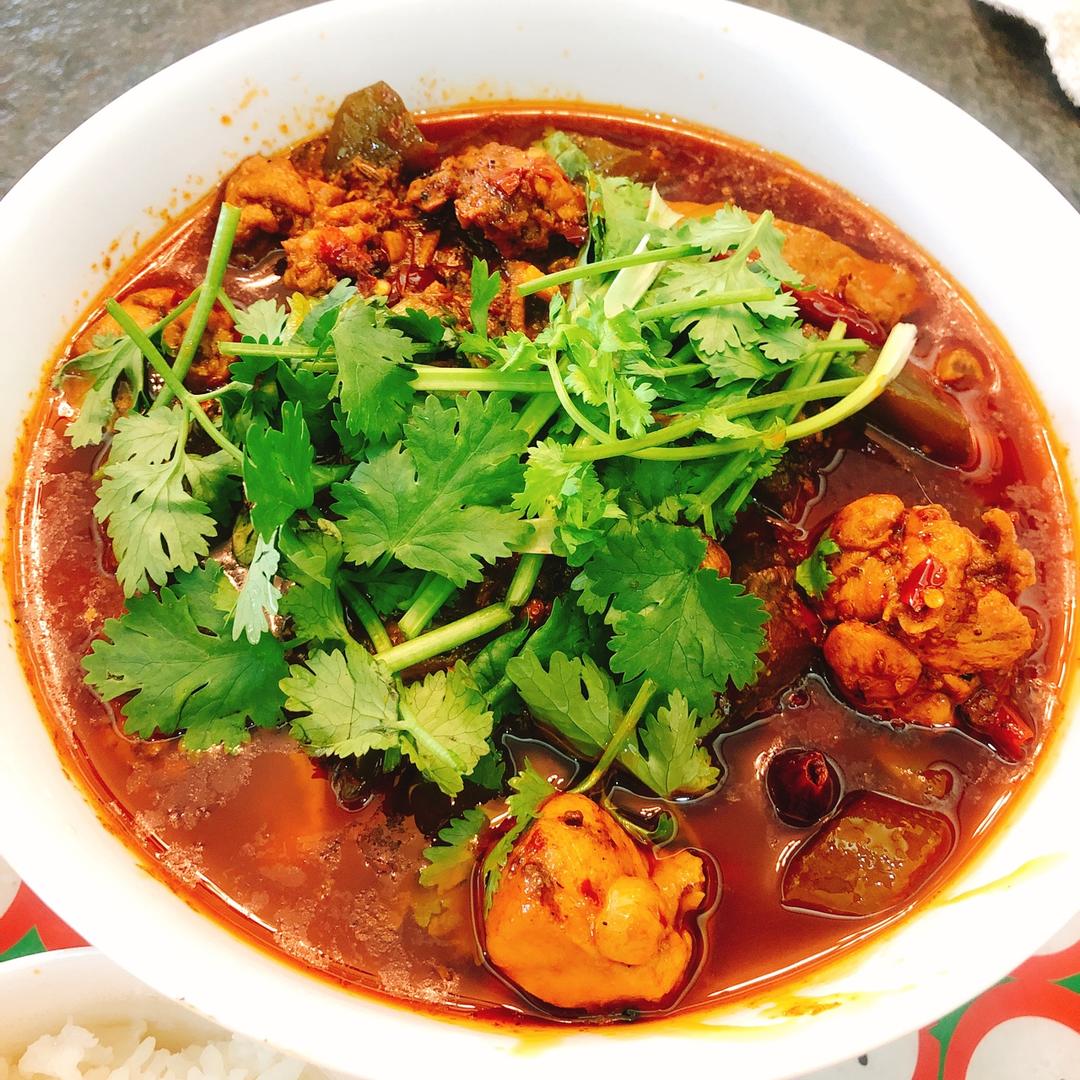 超下饭的火锅兔