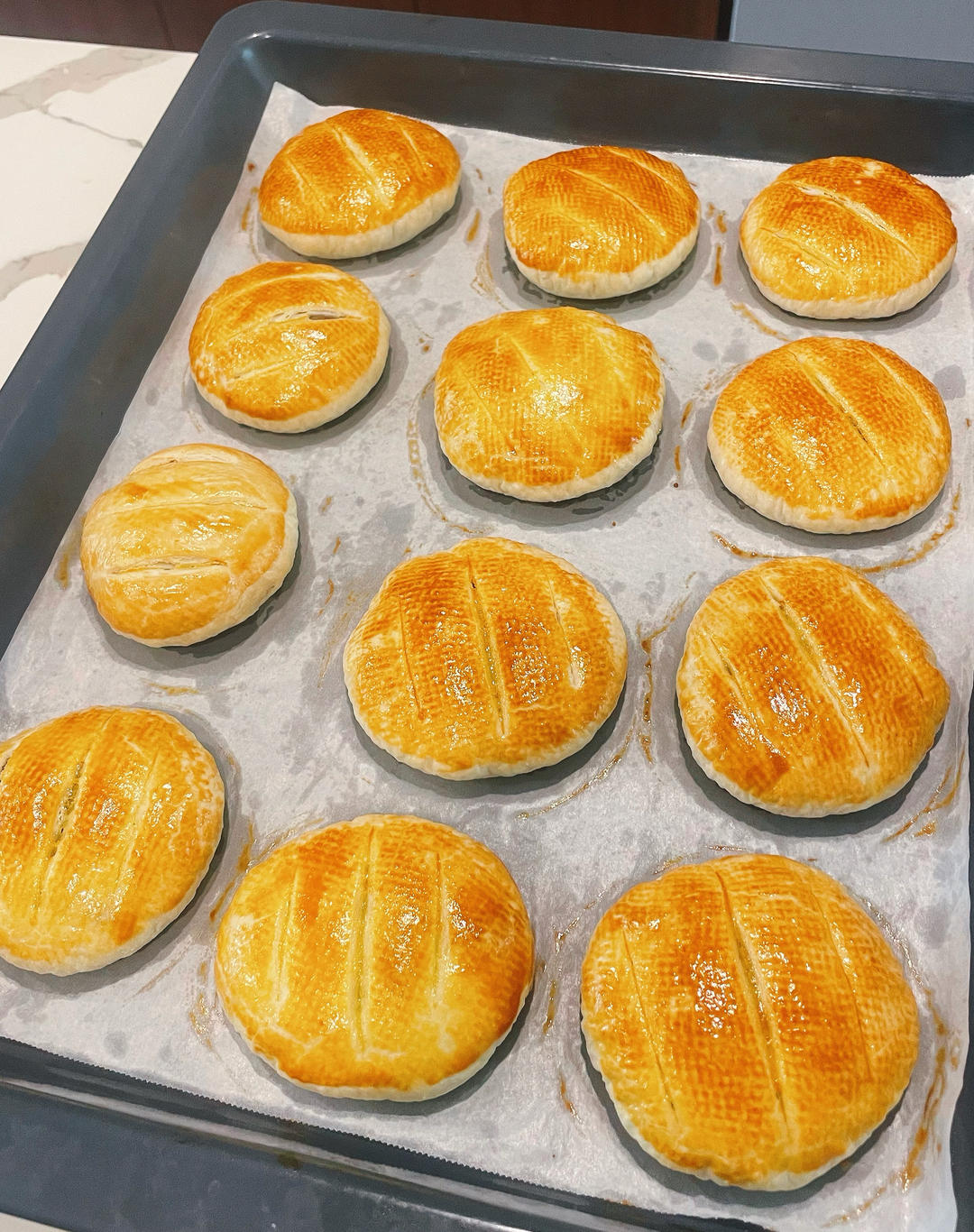 快手大包酥版本的老婆饼