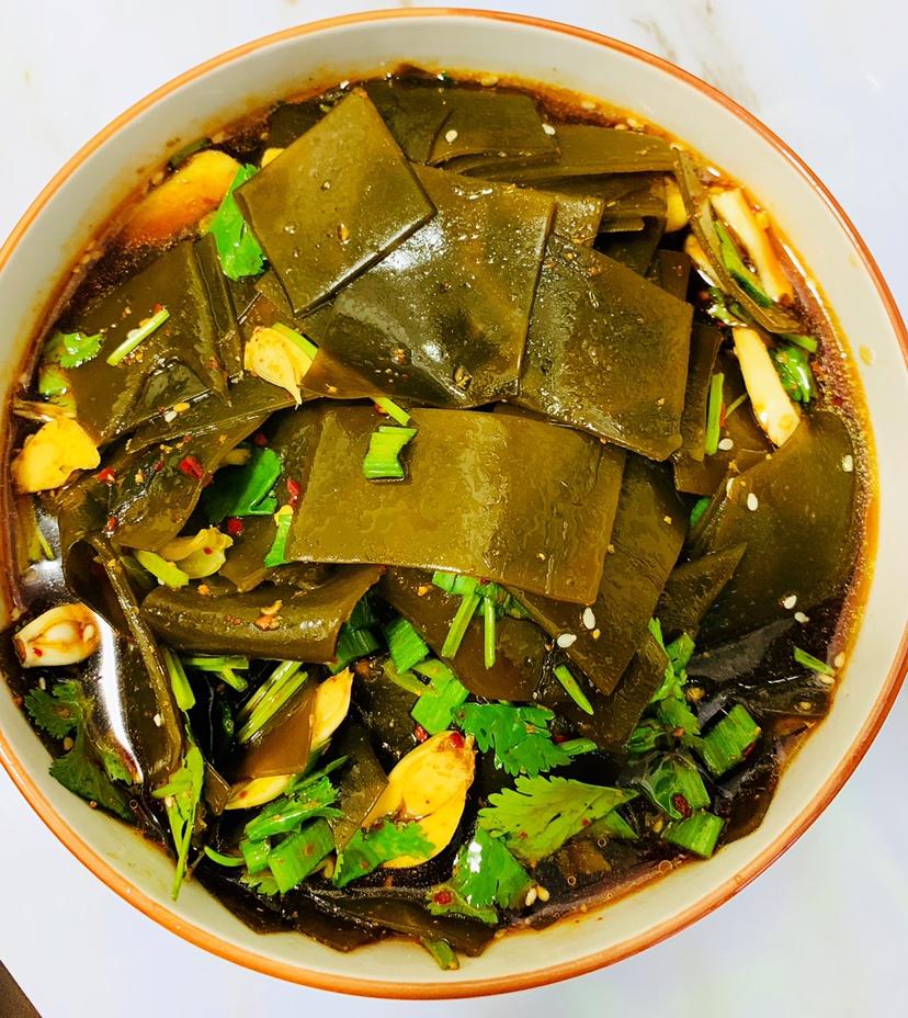 凉拌海带的做法