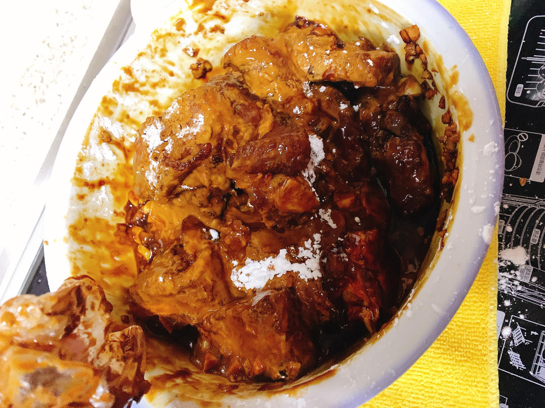 蒜香椒盐排骨【2月北鼎珐琅锅食谱】
