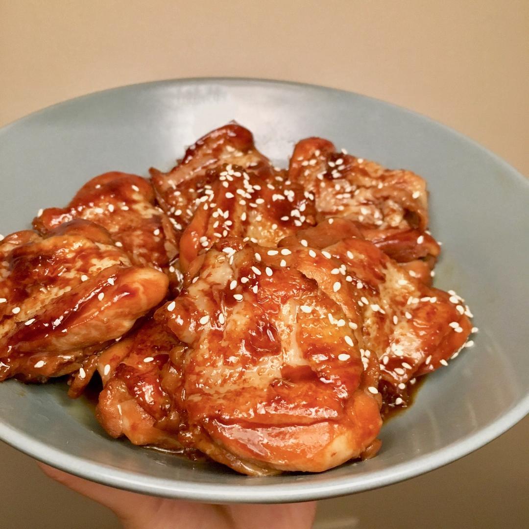照烧鸡腿饭