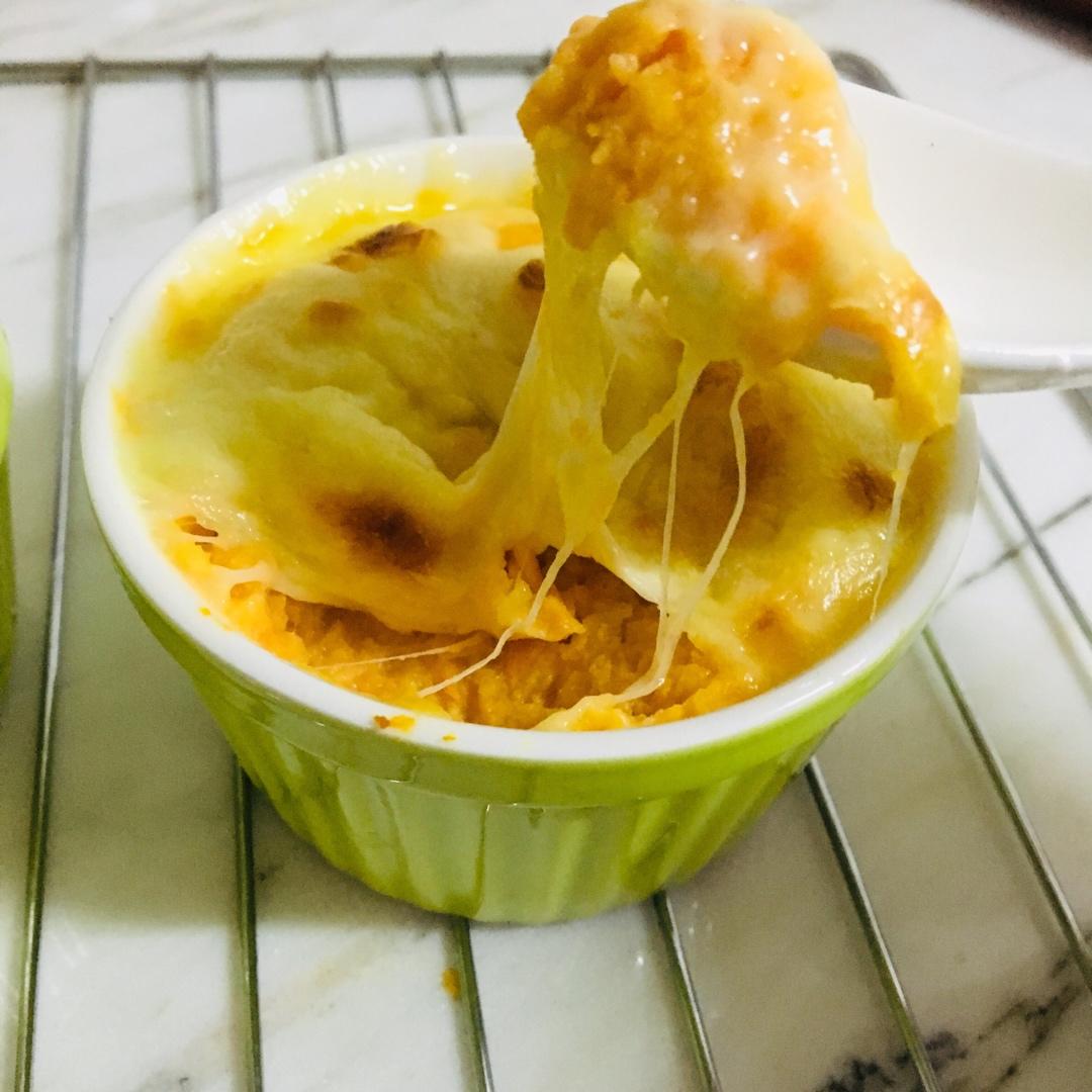 芝士焗红薯(烤箱版)