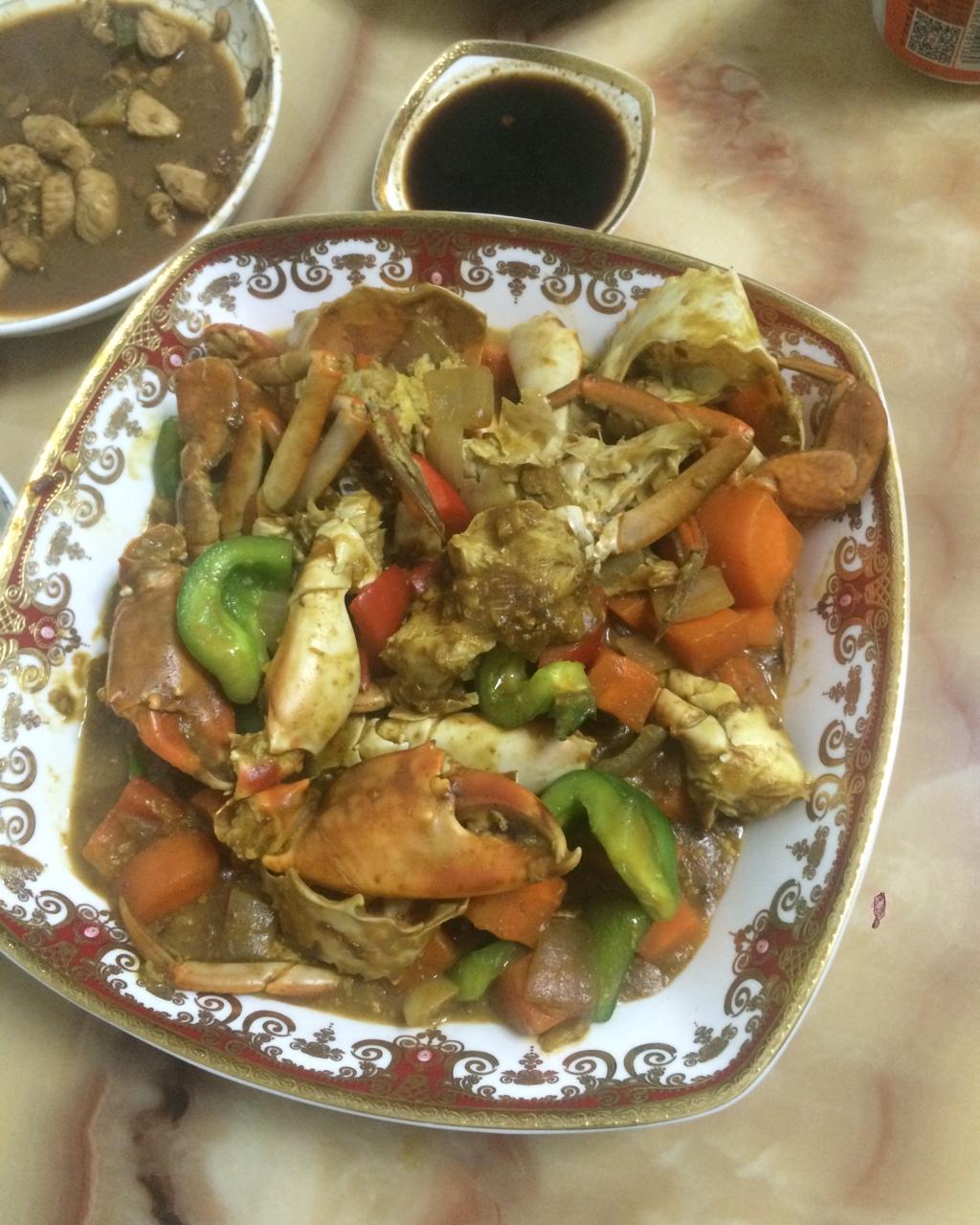 椰浆咖喱蟹