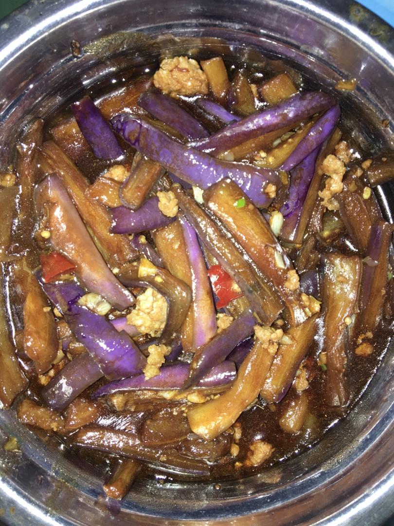 开胃下饭菜！巨简单的家常鱼香茄子煲