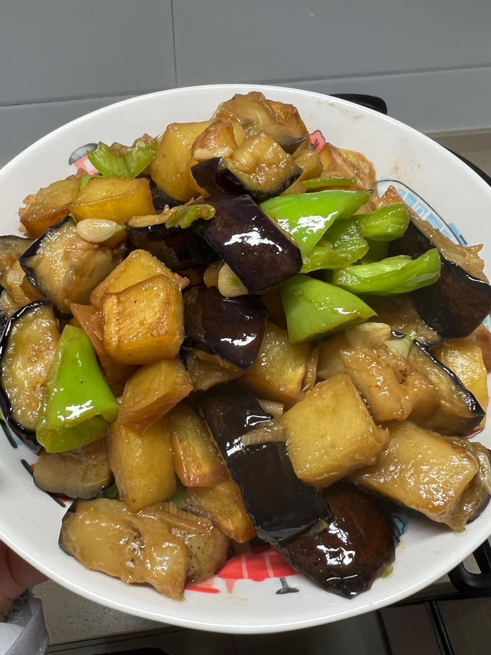 soong做的红烧茄子土豆