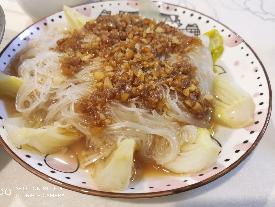 蒜蓉粉丝娃娃菜