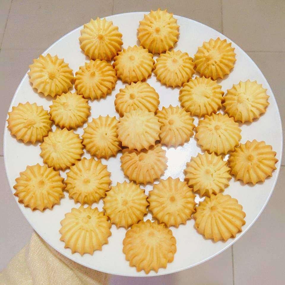 玉米油曲奇饼干 酥脆