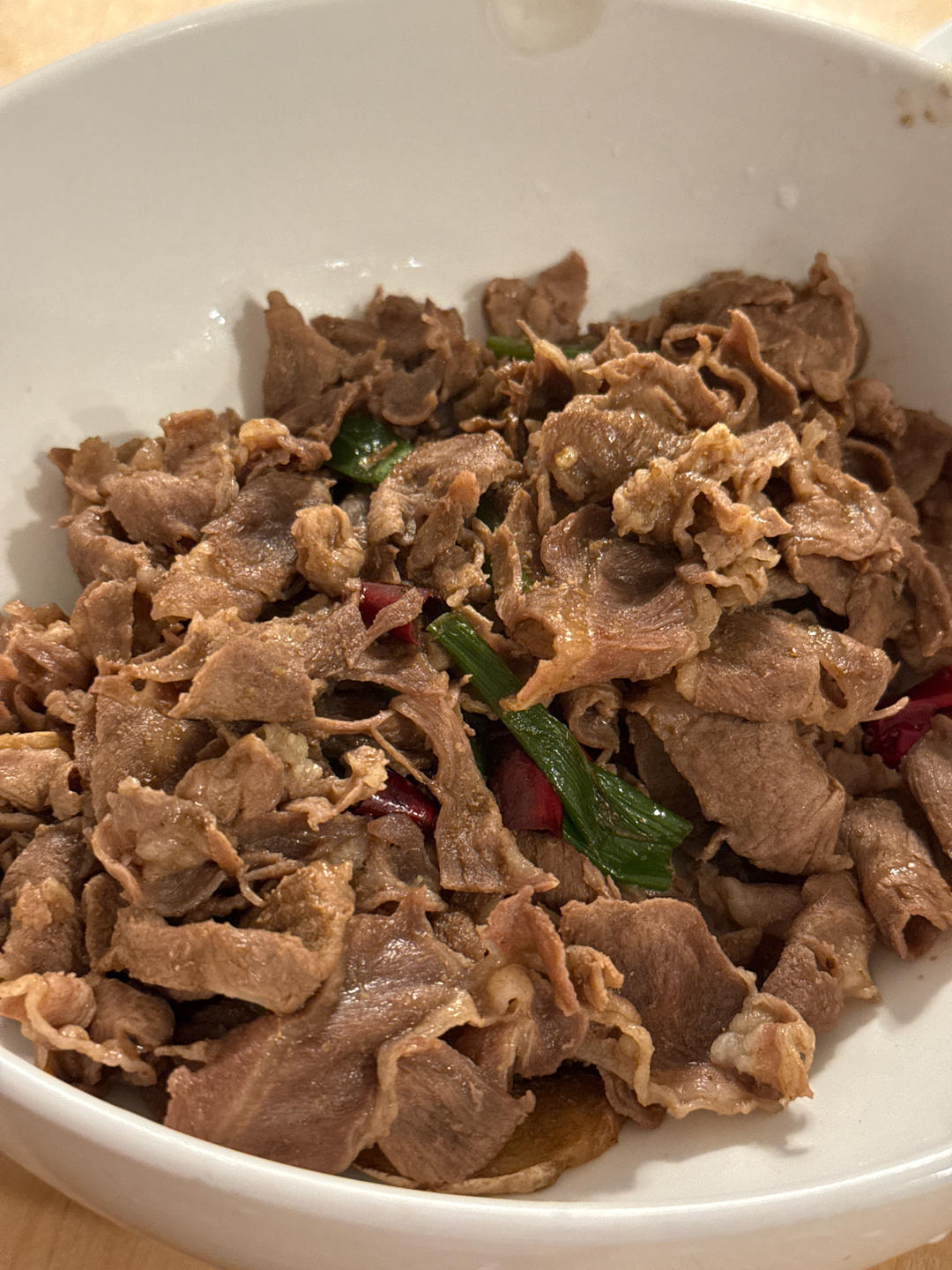 葱爆孜然羊肉卷