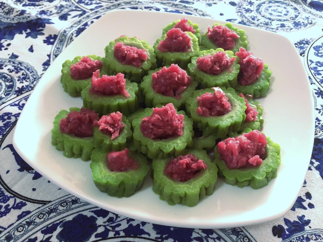 鲜脆回甘，谁吃谁知道~甘蓝苦瓜·圆满素食