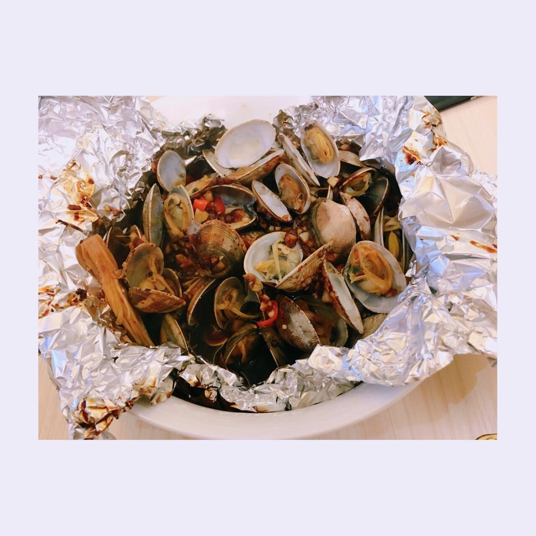 锡纸花甲/锡纸蛏子【曼食慢语】