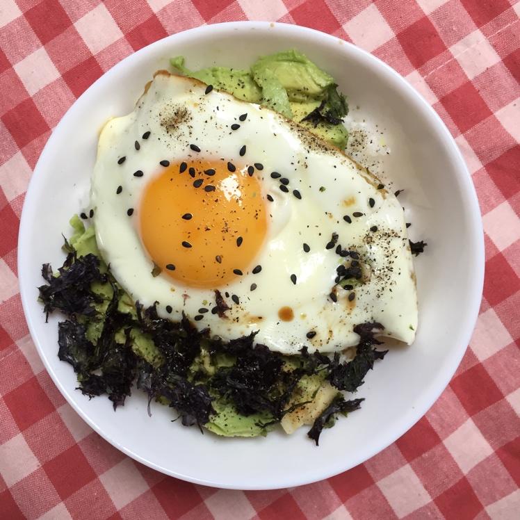 【增肌减脂】牛油果鸡蛋拌饭