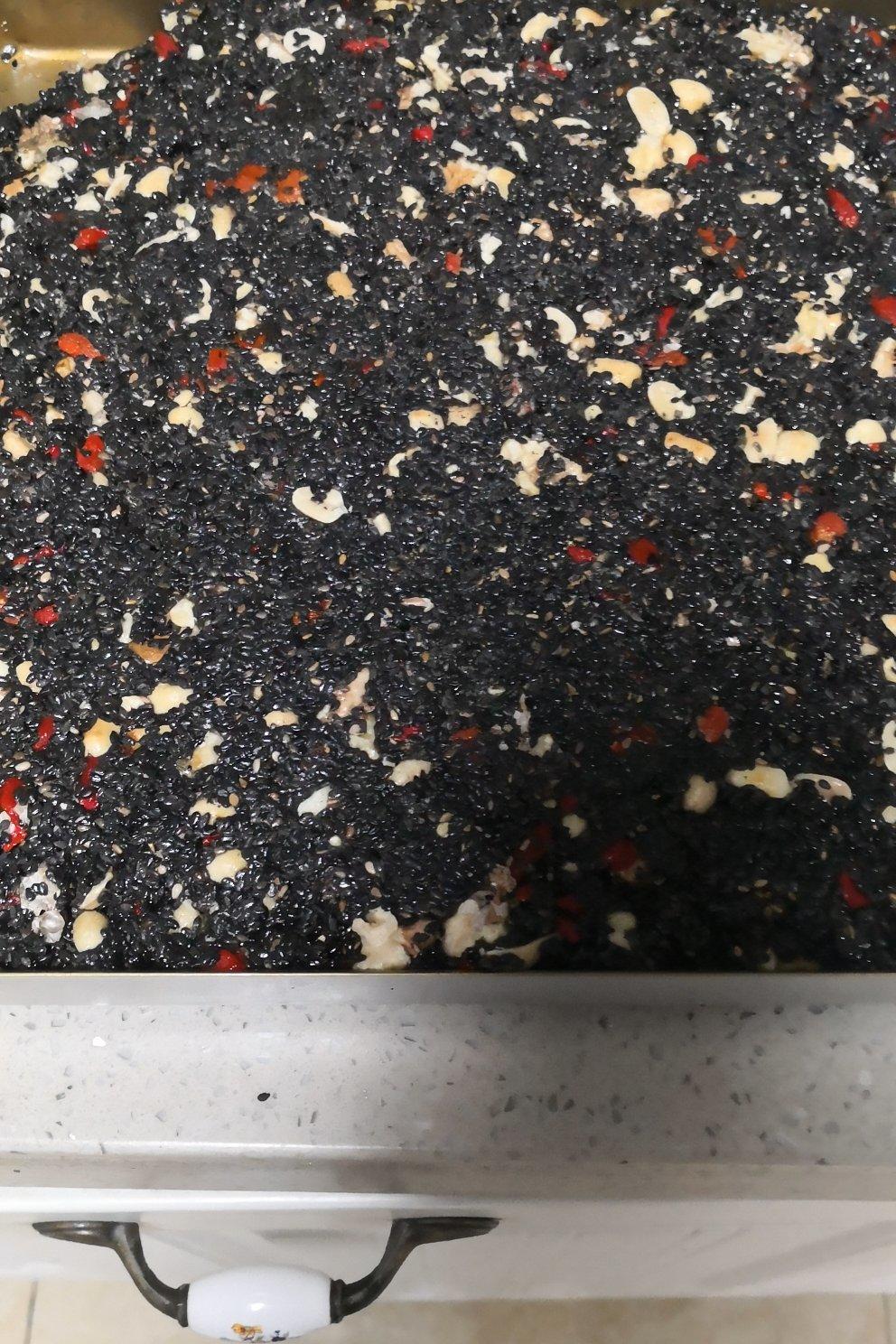 枸杞核桃花生黑芝麻片