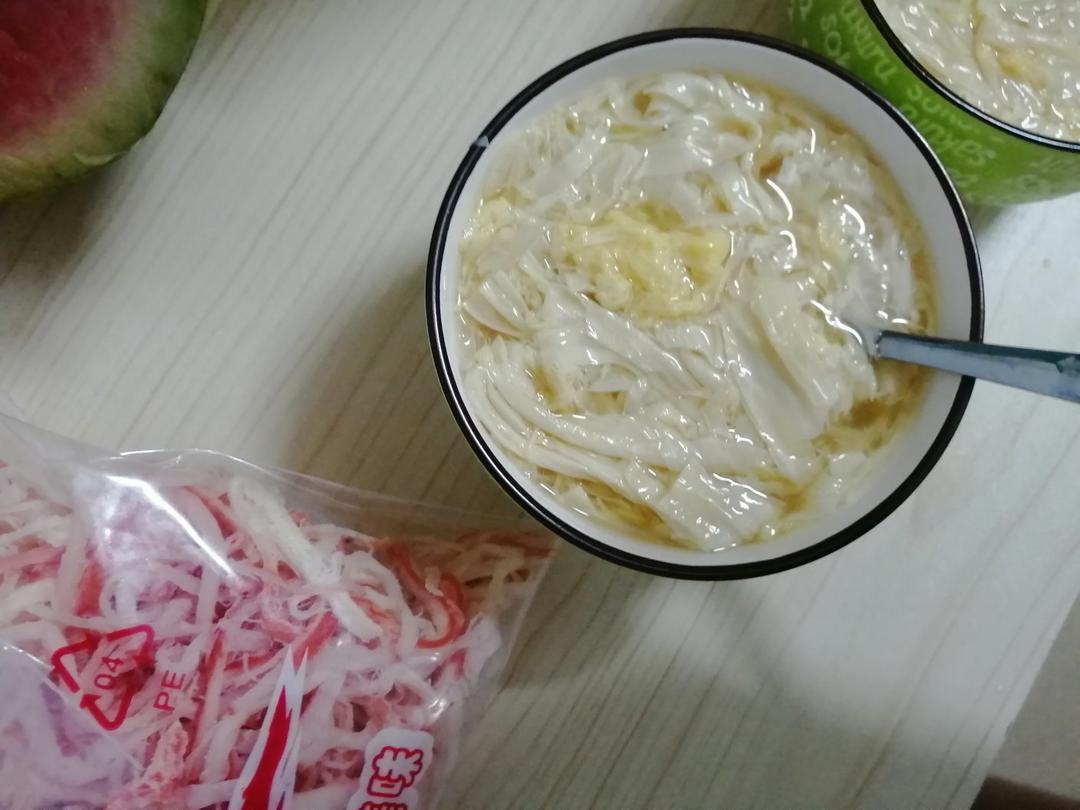 腐竹鸡蛋糖水