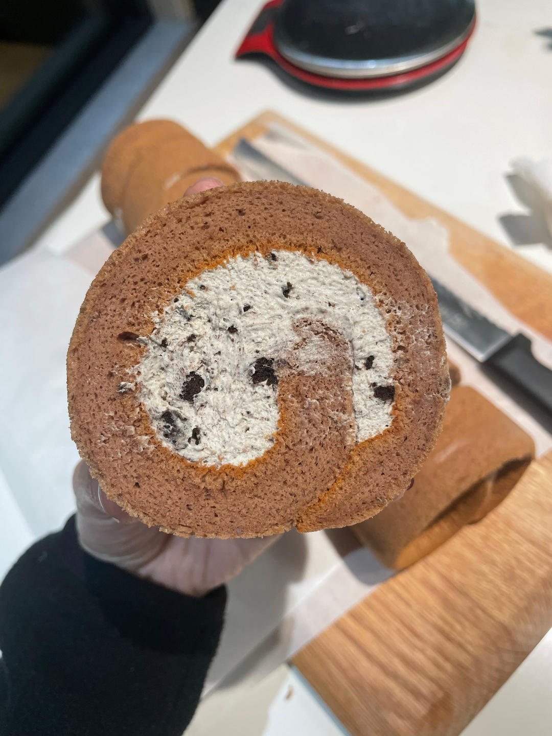 可可奥利奥蛋糕卷‼️蓬松柔软‼️一口爱上