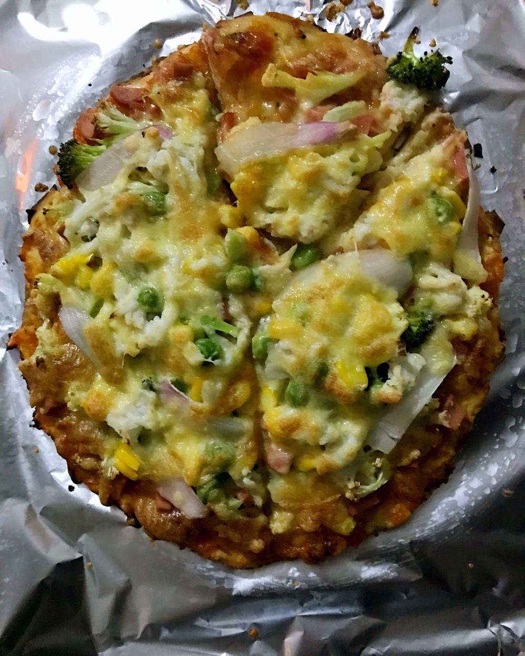 夏威夷pizza（附饼底冷冻法）