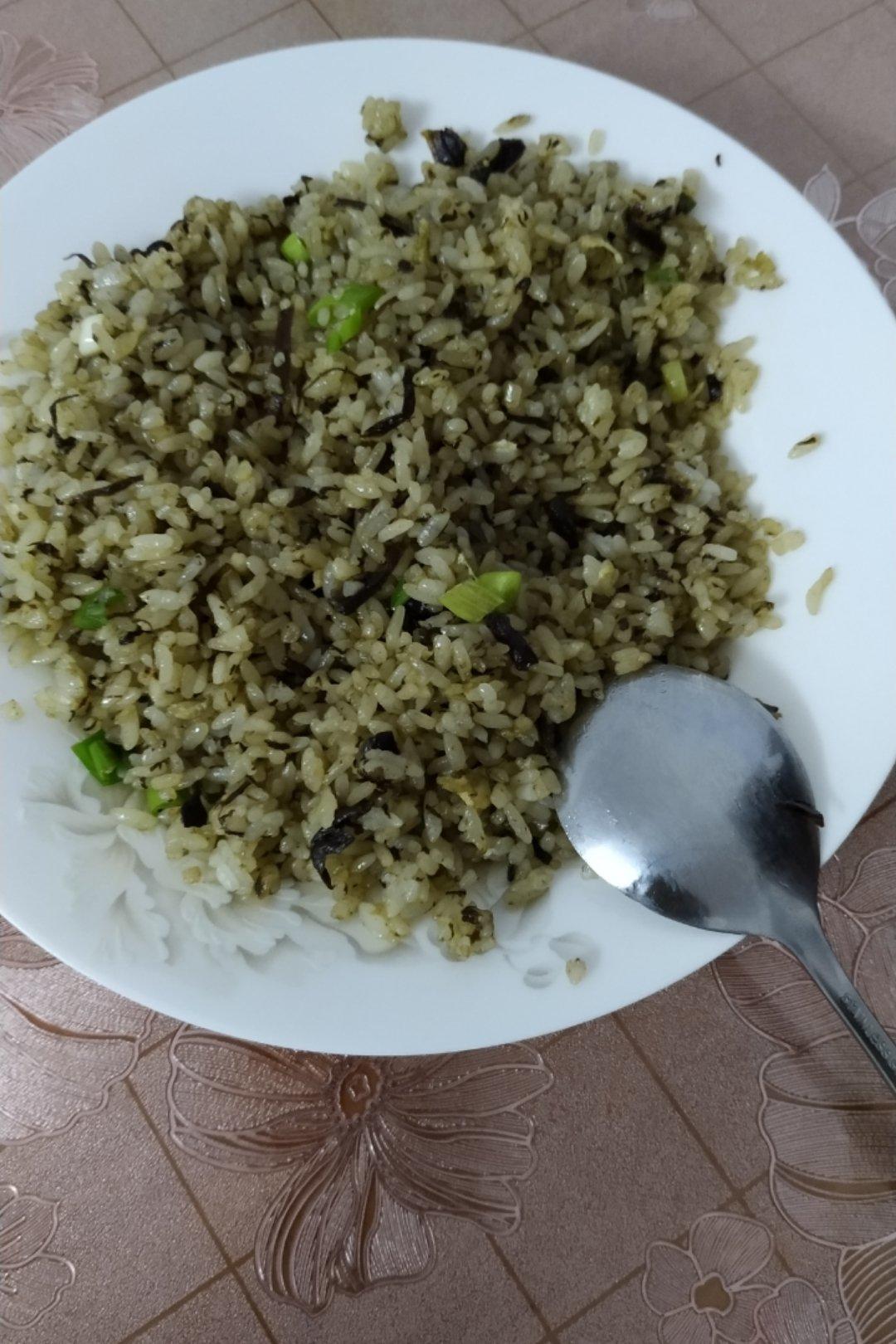 可能是最好吃系列--橄榄菜炒饭
