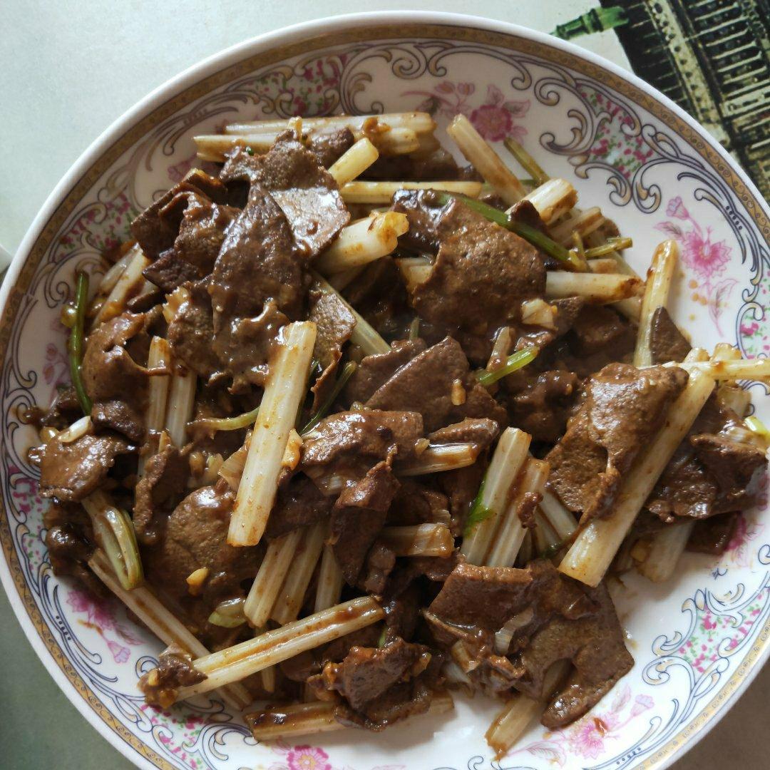 重口味的看过来--爆炒猪肝