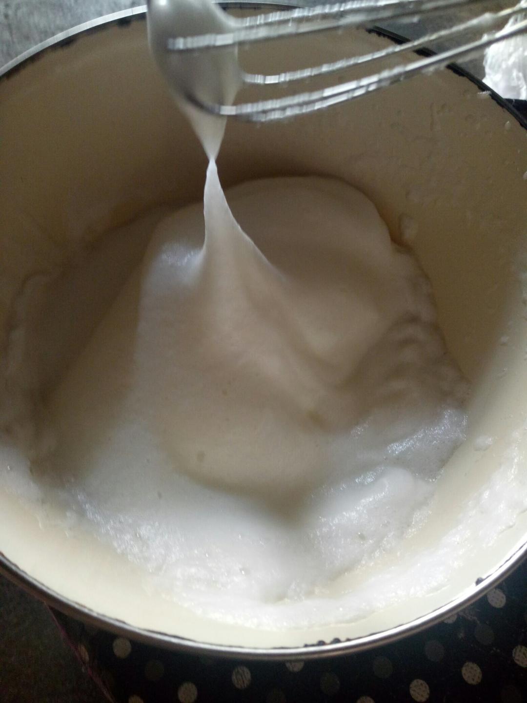 零失败戚风蒸蛋糕（8寸）可做蛋糕胚（另附红丝绒蒸蛋糕做法）