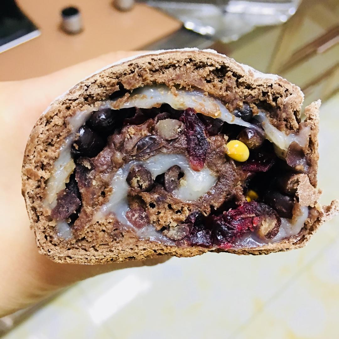 可可麻薯软欧