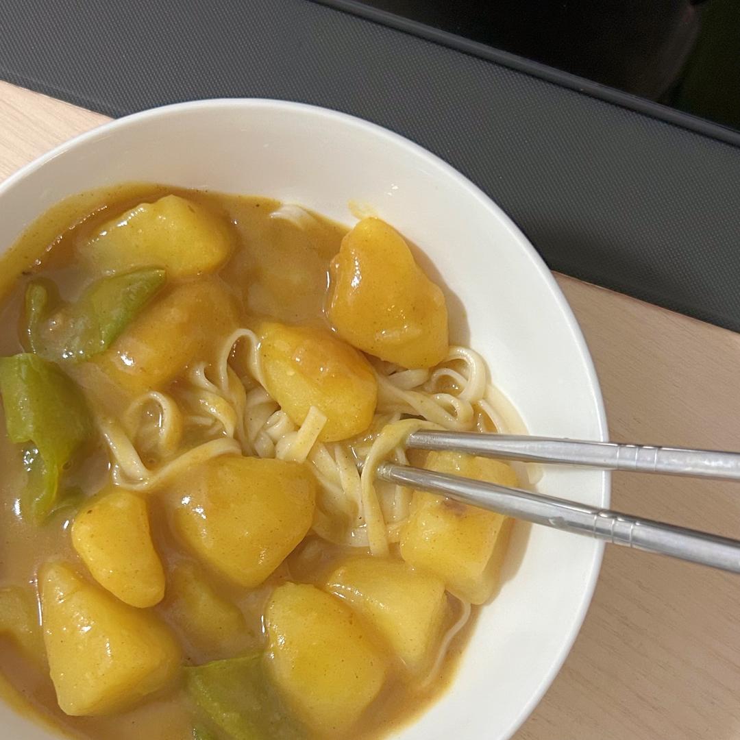 （纯素食）简易版咖喱土豆🥔