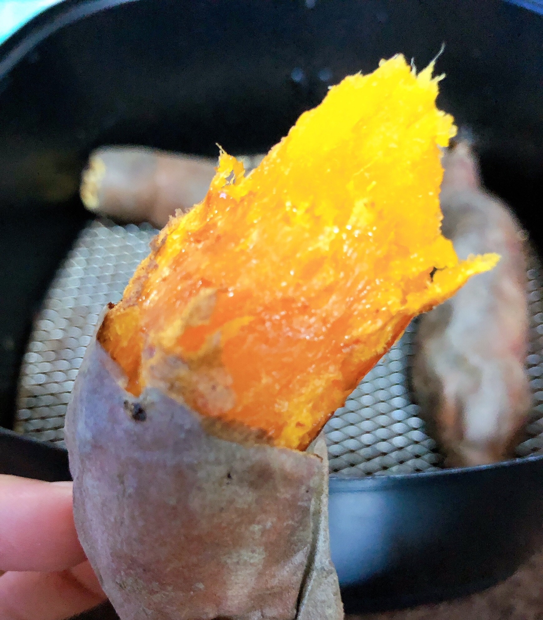 空气炸锅版烤红薯的做法