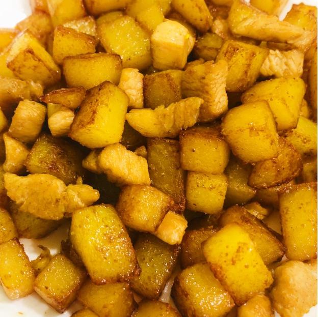 孜然土豆丁