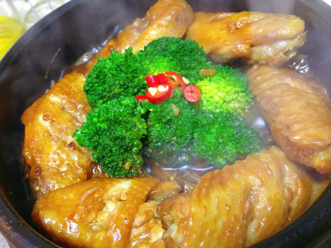鲍鱼鸡翅煲（家庭版）
