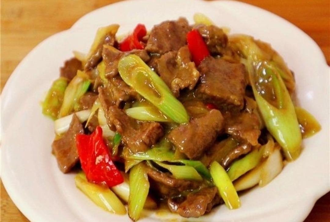 葱爆牛肉的做法