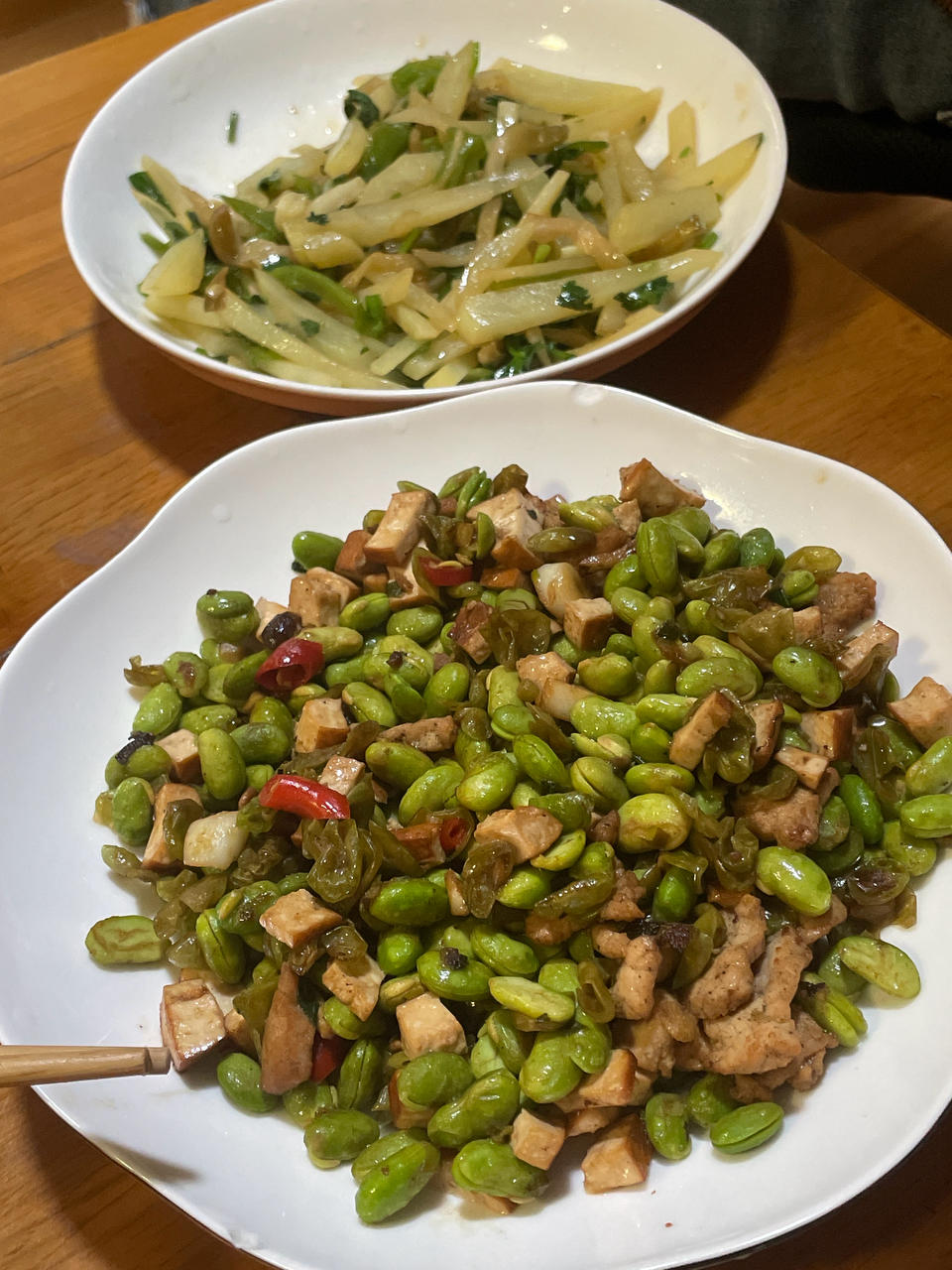 👍夏日绝佳下饭菜❗️毛豆炸酱