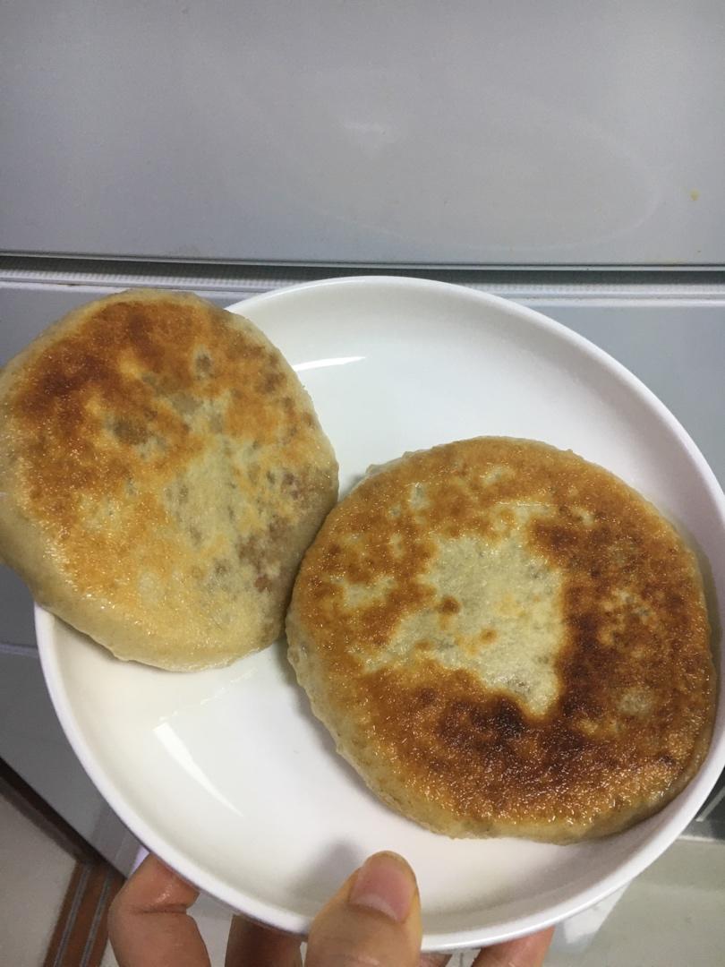 健身减脂也能吃的全麦粉发面肉馅饼