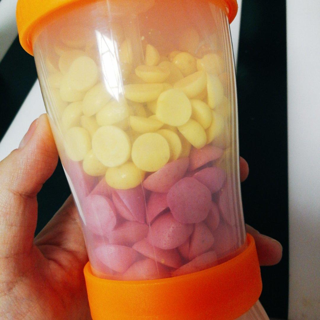 无糖溶豆 手工溶豆自制宝宝溶豆酸奶溶豆～各种水果味