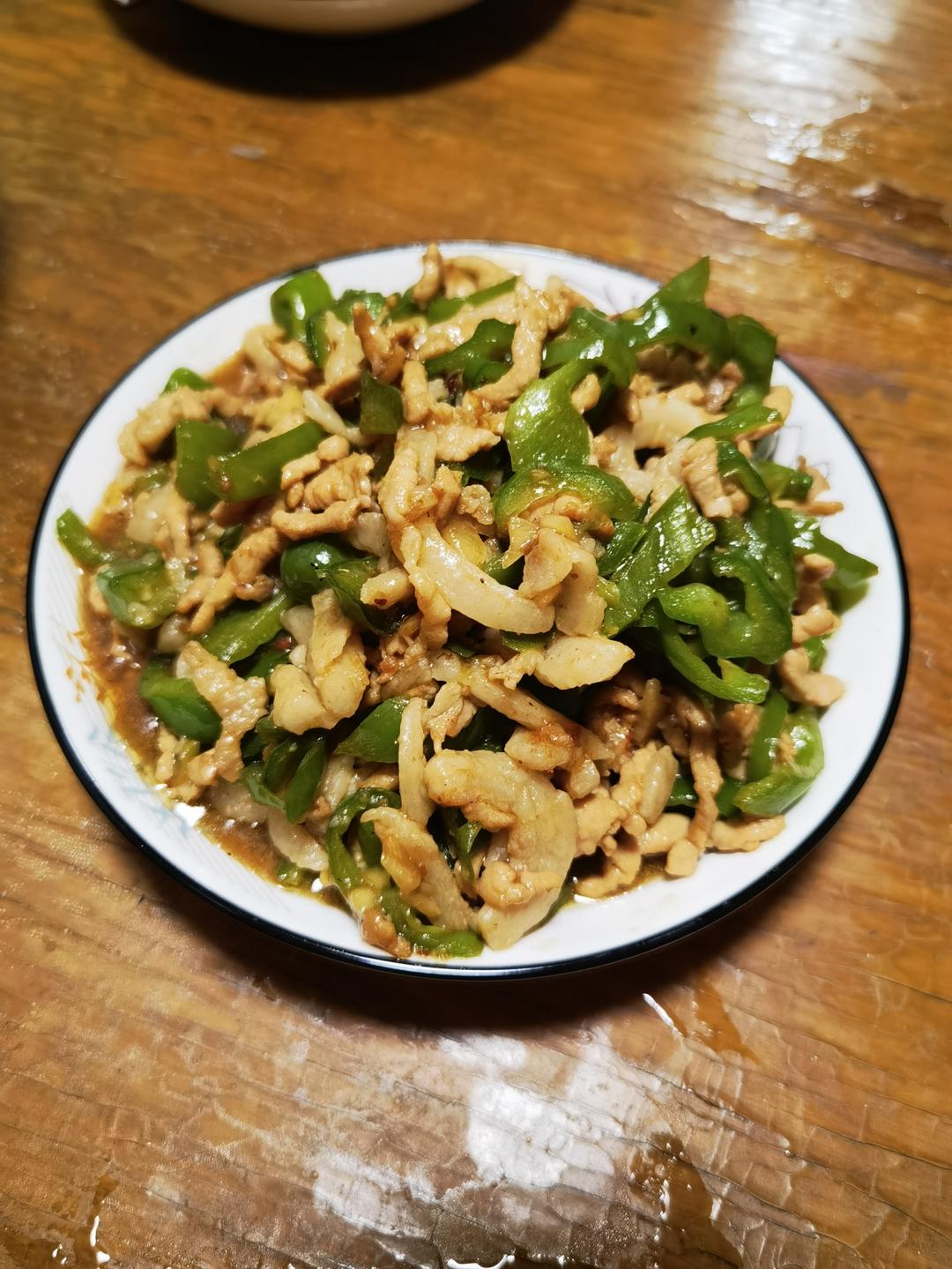 ‼️好吃到舔盘的青椒肉丝盖浇饭