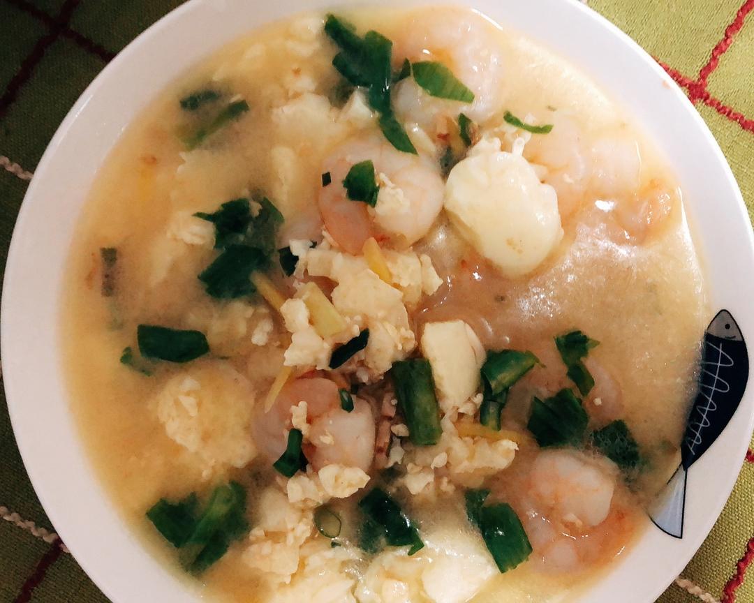 反对四伏做的【虾仁日本豆腐煲】超鲜!