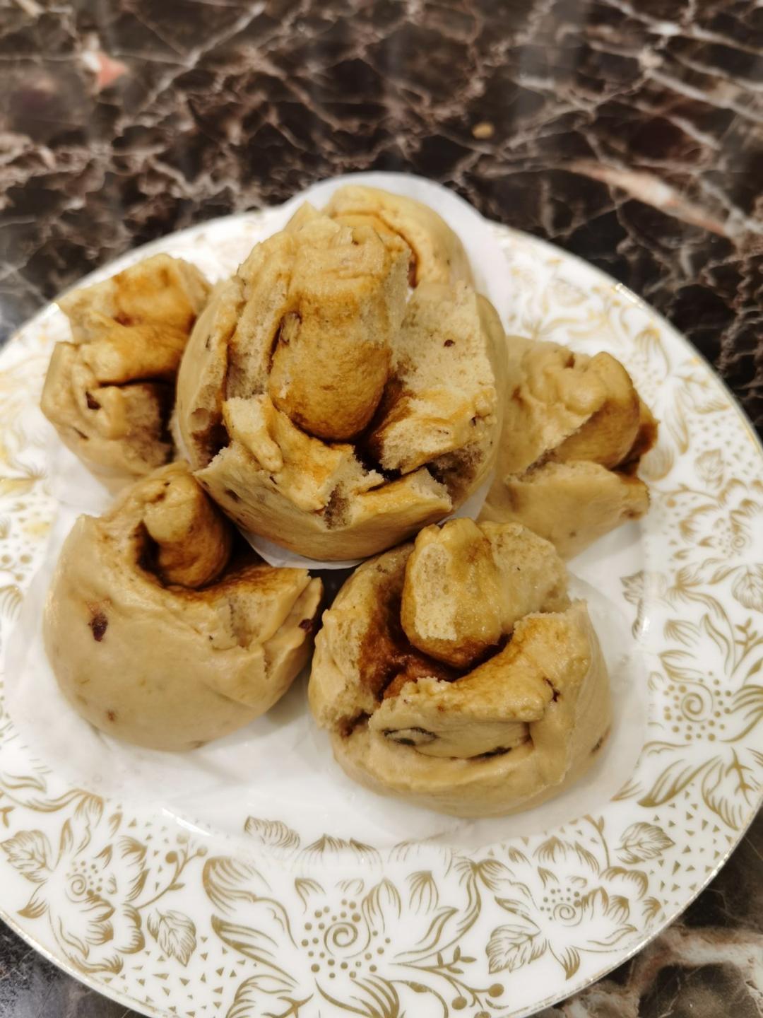新手也能爆开花的老面红糖大枣开花馒头（泡打粉版or无泡打粉版）
