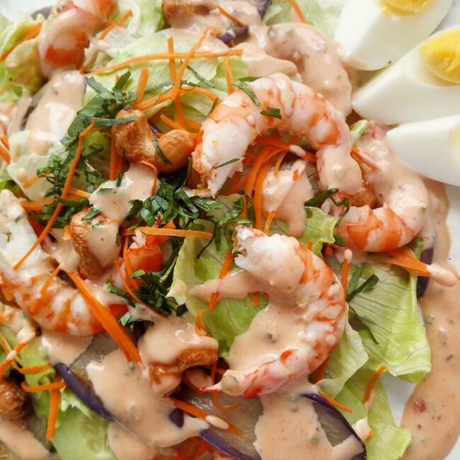 Pomini的大虾salad的做法