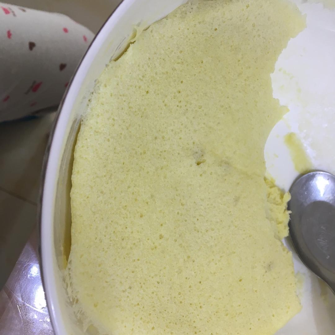 微波炉戚风蛋糕