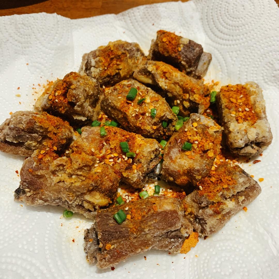 蒜香排骨￨上桌就抢光
