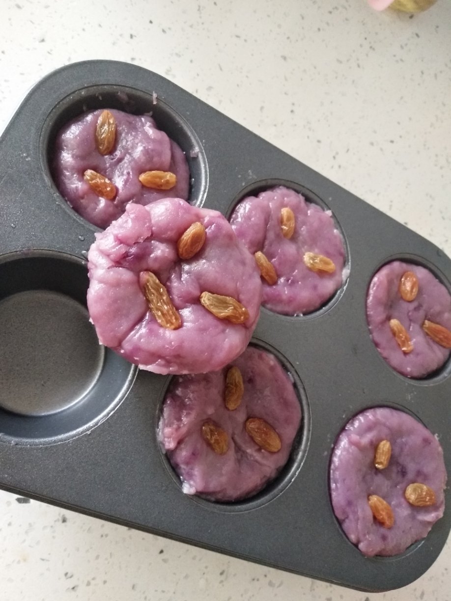 紫薯蒸糕