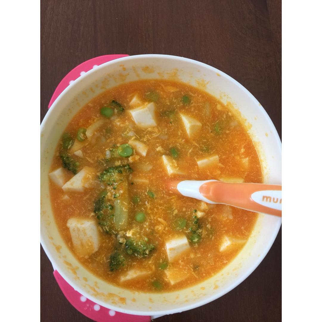 8m+豆腐蛋黄糊（宝宝辅食）