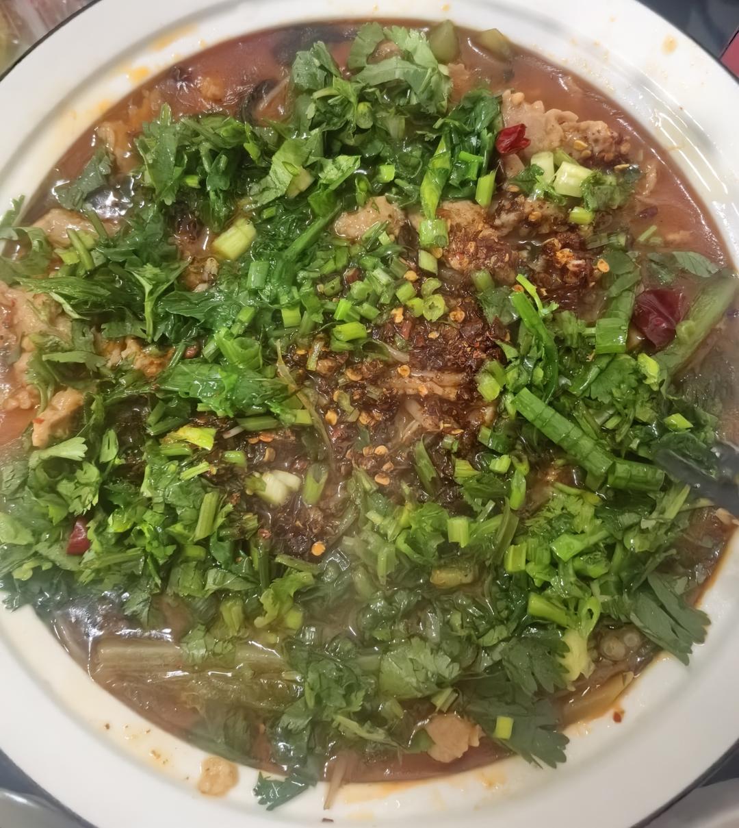 水煮肉片（肯定不翻车）