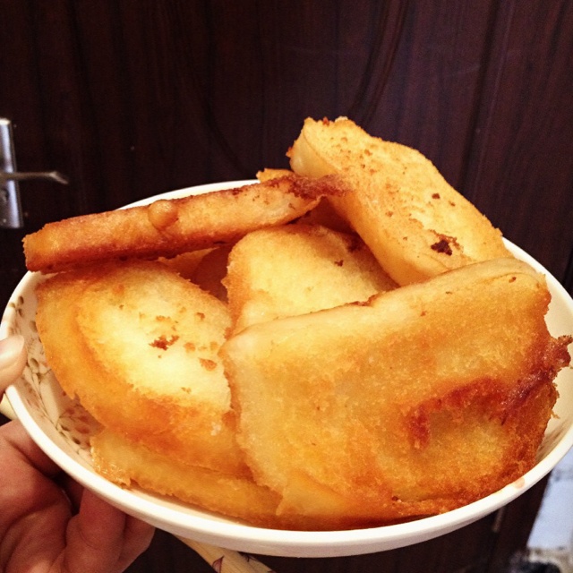 白如凛做的炸馒头片