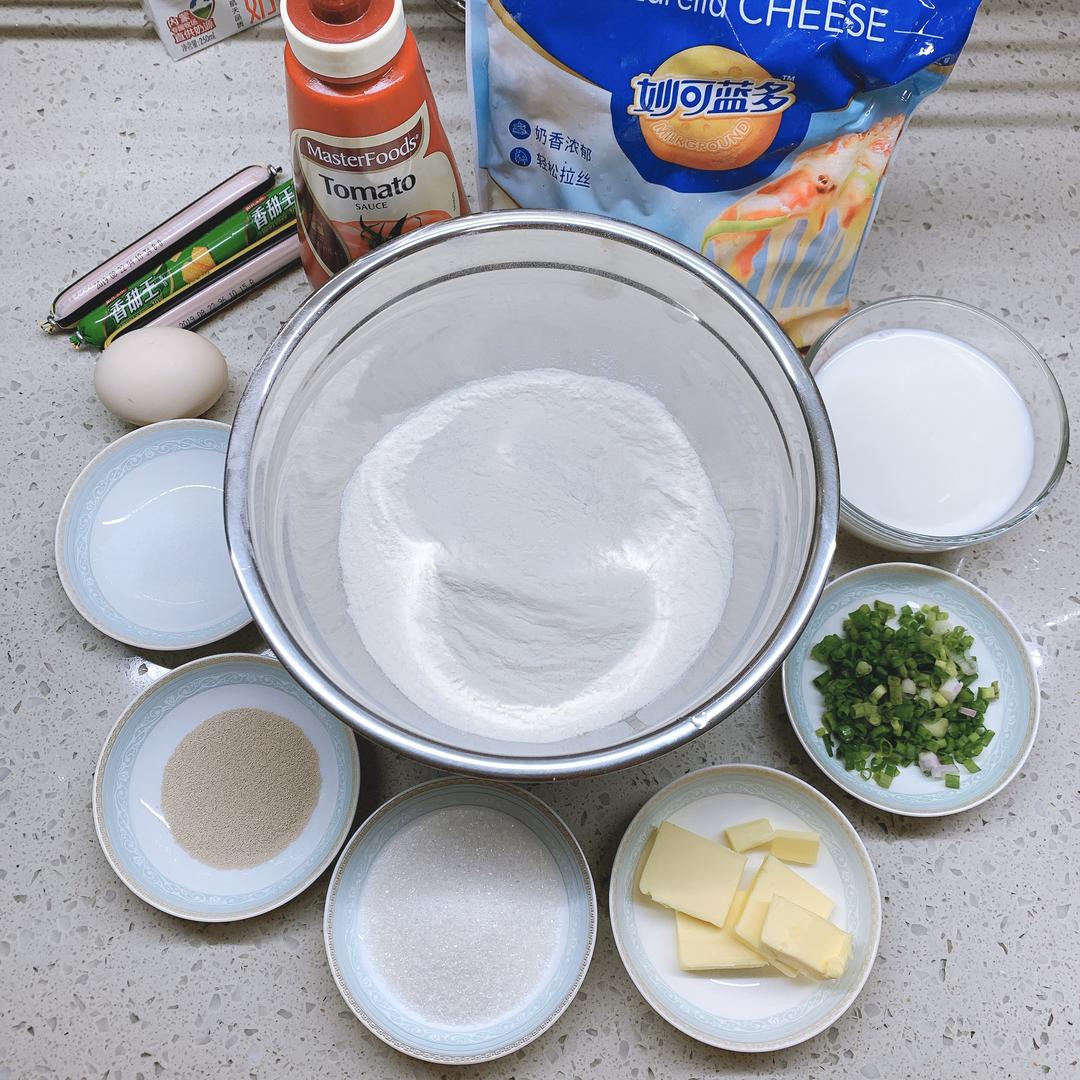 纯奶手撕吐司的做法 步骤1