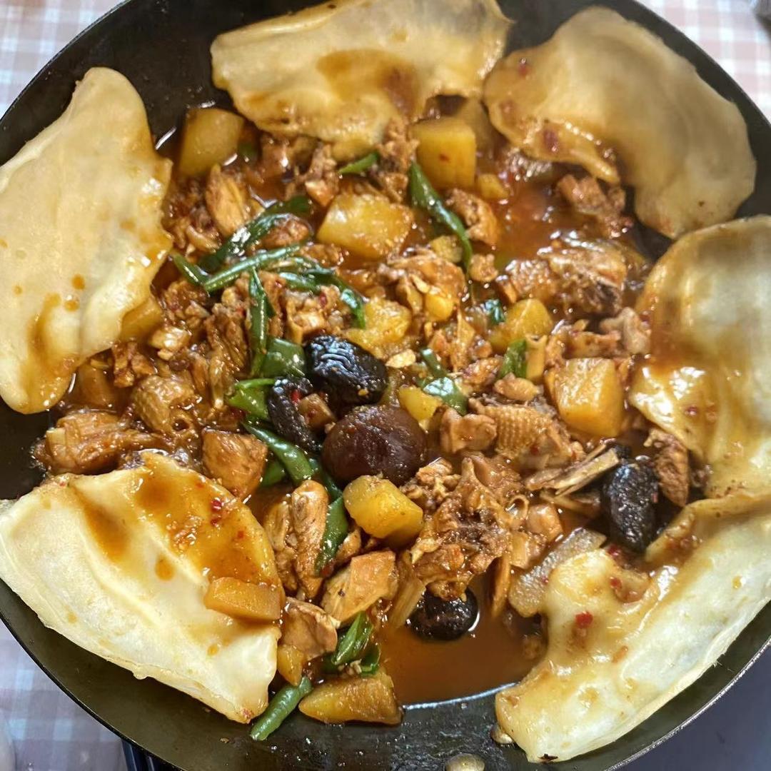 地锅鸡+自制红油【曼食慢语】