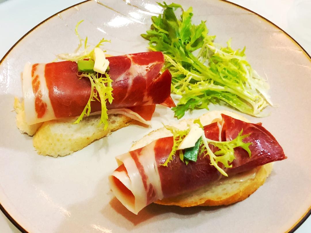 兔叽厨房｜伊比利亚黑猪火腿卷