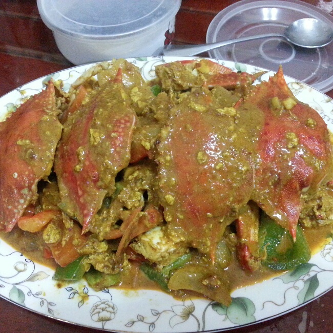 椰浆咖喱蟹