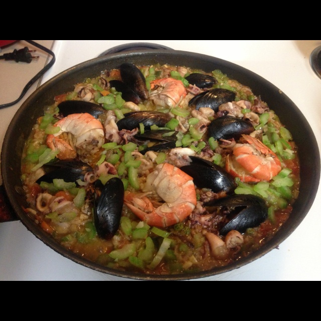 【曼食慢语】Seafood Paella 西班牙海鲜饭