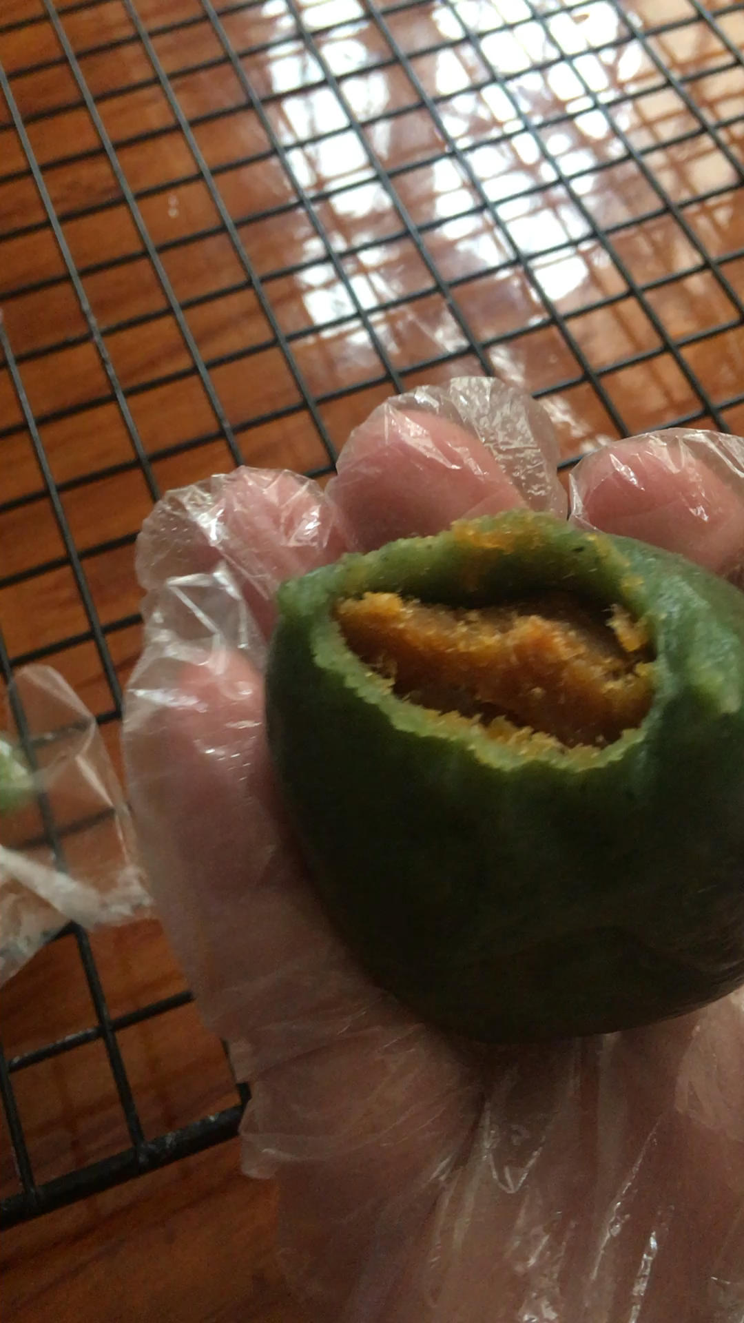 青团 | 咸蛋黄肉松馅