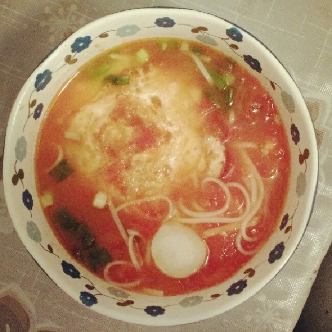 番茄煎蛋面